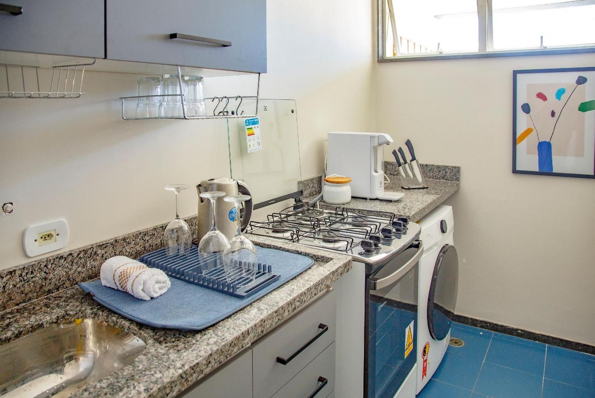 Leblon Flat Service 2 Quartos Vista Mar ريو دي جانيرو المظهر الخارجي الصورة